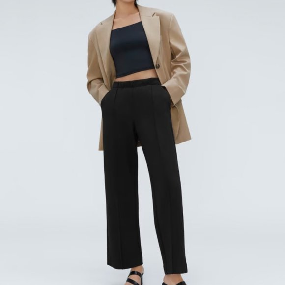 Everlane Black Wide Leg Pants - Picture 5 of 7